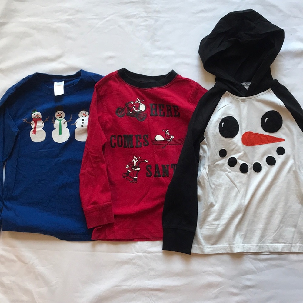 Gymboree long sleeve shirts (3)